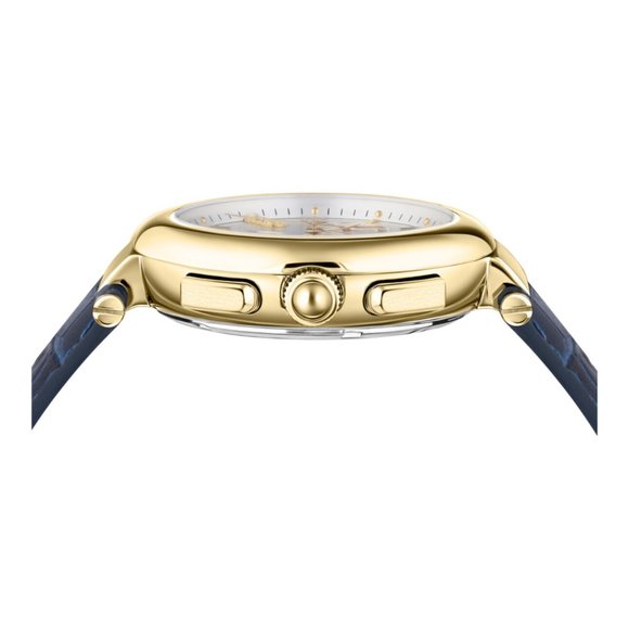 New w/ Box Ferragamo Gold Blue Ladies Watch main image 4